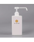 PP White Transparent Shampoo 28 410 Lotion Plastic Long Nozzle Pump Dispenser