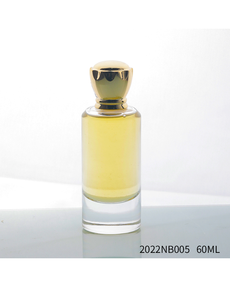 Luxury Perfume Glass Bottle 60ml Essential Oil Crystal Necklace Wholesale