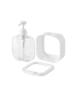 Spot Wholesale Shower Gel Detergent Bottle Square Shaped Lotion 500ml Plastic Bottles