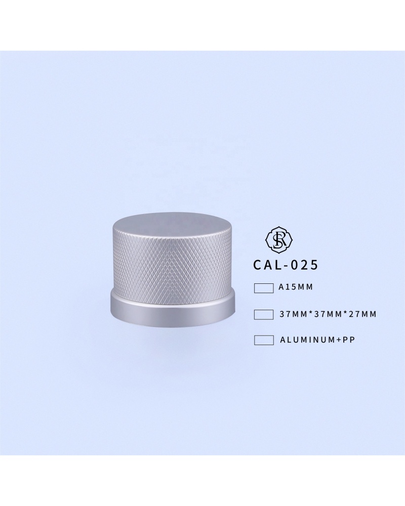 Custom Packaging Perfume Bottle Cap 15mm Aluminium Plastic Cap