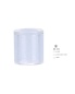 Economical Custom Design 15mm Acrylic Transparent Cylindrical Perfumes Bottle Caps