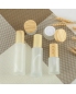 30ml 50ml 100ml Multi-specification Lotion Bottle Mask Jar Wooden Lid Frosting Perfume Spray Bottle