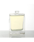 Channel Perfume Bottle Home Room Clear Empty Square Perfume Glass Bottle