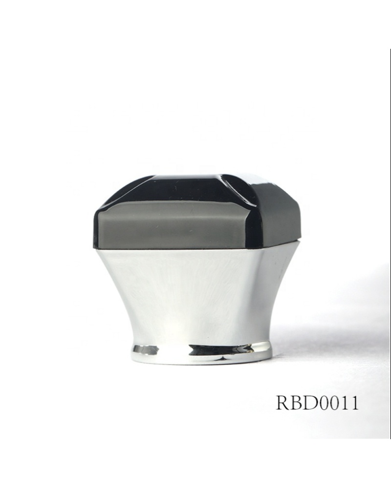 Trendy Shiny Silver Perfume Caps Customized Perfume Bottle Caps