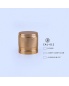 CAL-014 Cosmetic Packing Precious Round Perfume Lid Black Aluminum Cap