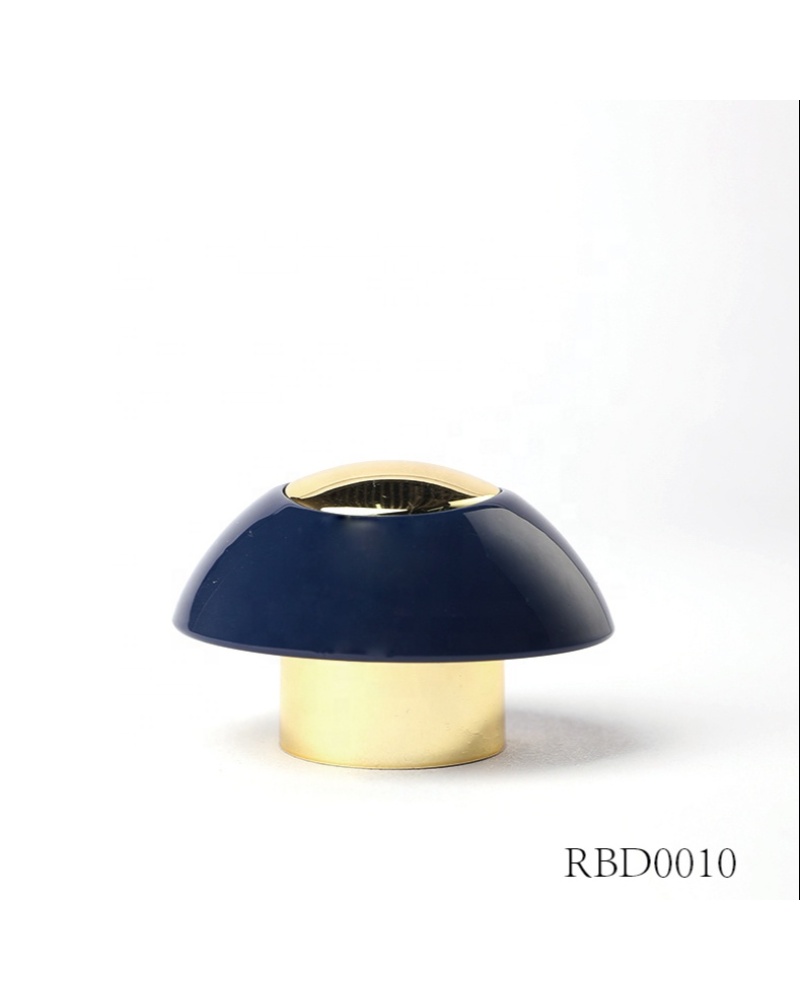 Customized Logo Printed Mushroom Plastic Lids for Perfume Bottle