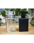 Sale Black Luxury Clear Mist Square Empty Perfume Bottles 30ml 50ml Pocket Spray Perfume Bottle