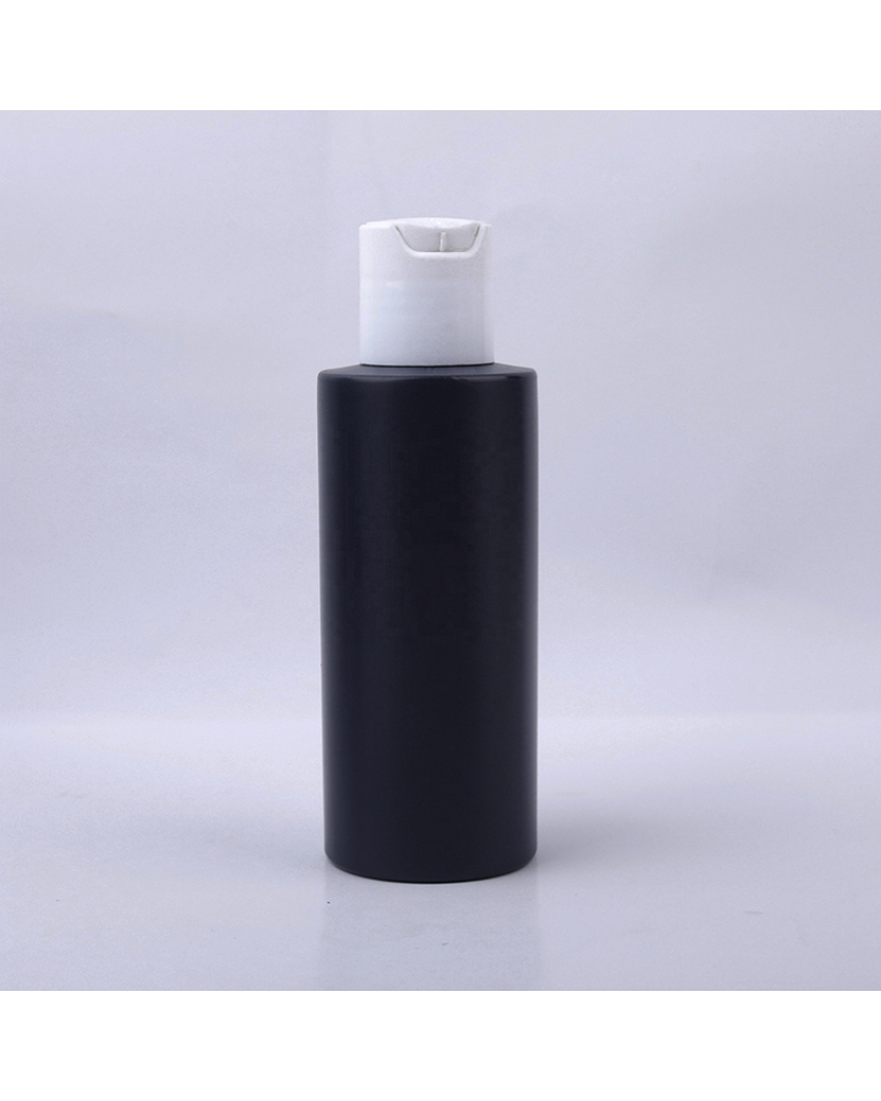 Circular Flip Cap Shampoo Bottle Empty 250ml Plastic Pump Bottle with Screw Cap