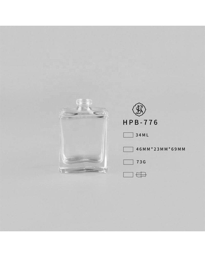 Custom Made Cosmetic Eco Friendly Empty Vintage Empty Glass Perfume Bottles