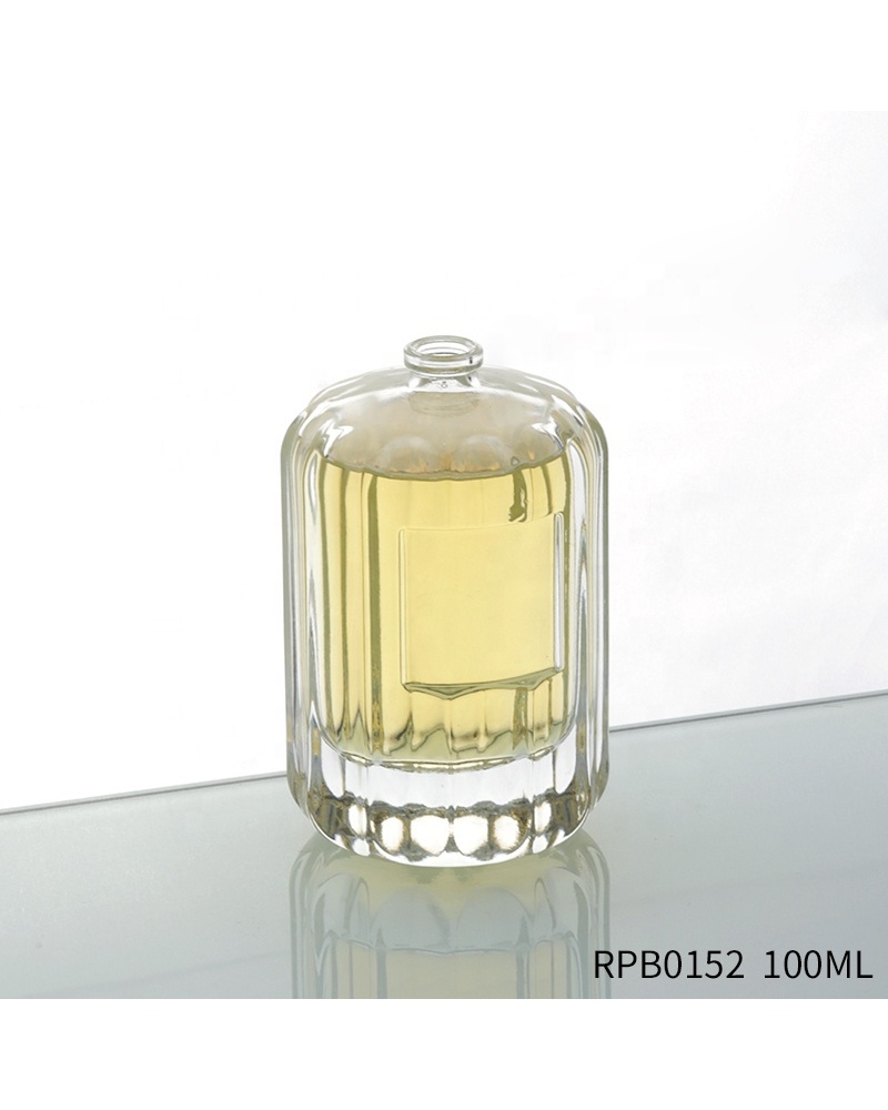 Customize High Quality Empty Beautiful Arabic Perfumes Metal Spray Bottle Glass 100 ml