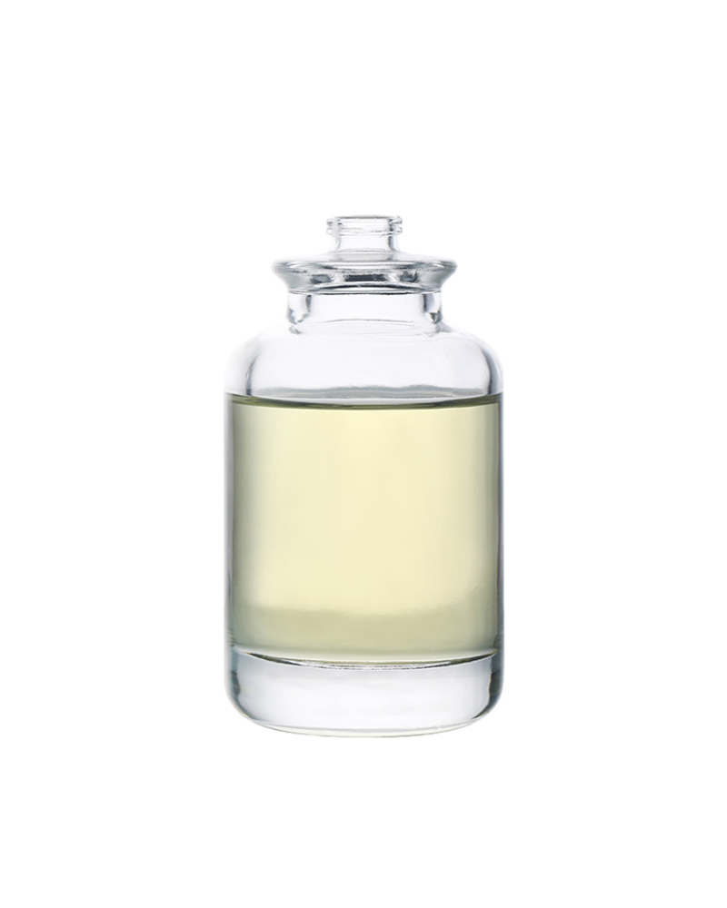 Luxury 100ml 50ml Transparent Empty Round Shaped Glass Sprayer Perfume Bottle with Ball Cap