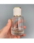 Perfume Sub-bottling 30ml 50ml Striped Portable Spray Cosmetic Luxury Empty Perfume Bottle