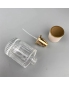 Perfume Sub-bottling 30ml 50ml Striped Portable Spray Cosmetic Luxury Empty Perfume Bottle