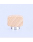 New Made Eco Friendly 15mm Perfume Bottles Square Wooden Cap