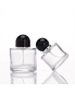 Custom Empty Cologne Empty Atomizer Bottles Cute 50ml 100ml Round Glass Perfume Bottles for Women