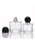 Custom Empty Cologne Empty Atomizer Bottles Cute 50ml 100ml Round Glass Perfume Bottles for Women