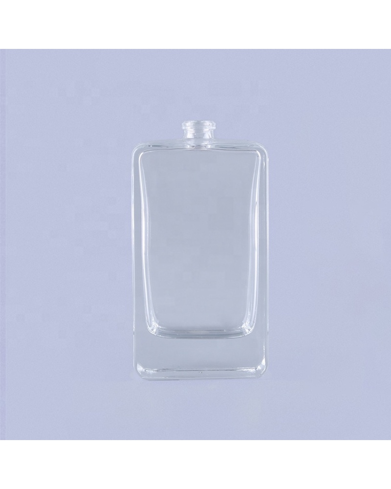 Smooth Surface Packaging Thick Bottom Rectangle Glass Perfume Bottles China