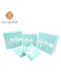 Light Blue Ribbon Skin Care Cosmetic Makeup Gift Beauty Luxury Box Custom Box Packaging Paper