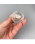 High-grade Travel Empty Refillable Spray Pump Bottle Custom 30ml 50ml Screw Glass Perfume Bottle