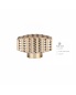 Hot Sale Luxury High Quality Abs Perfume Perfume Cap Crown Shape Bottle Plastic Lid