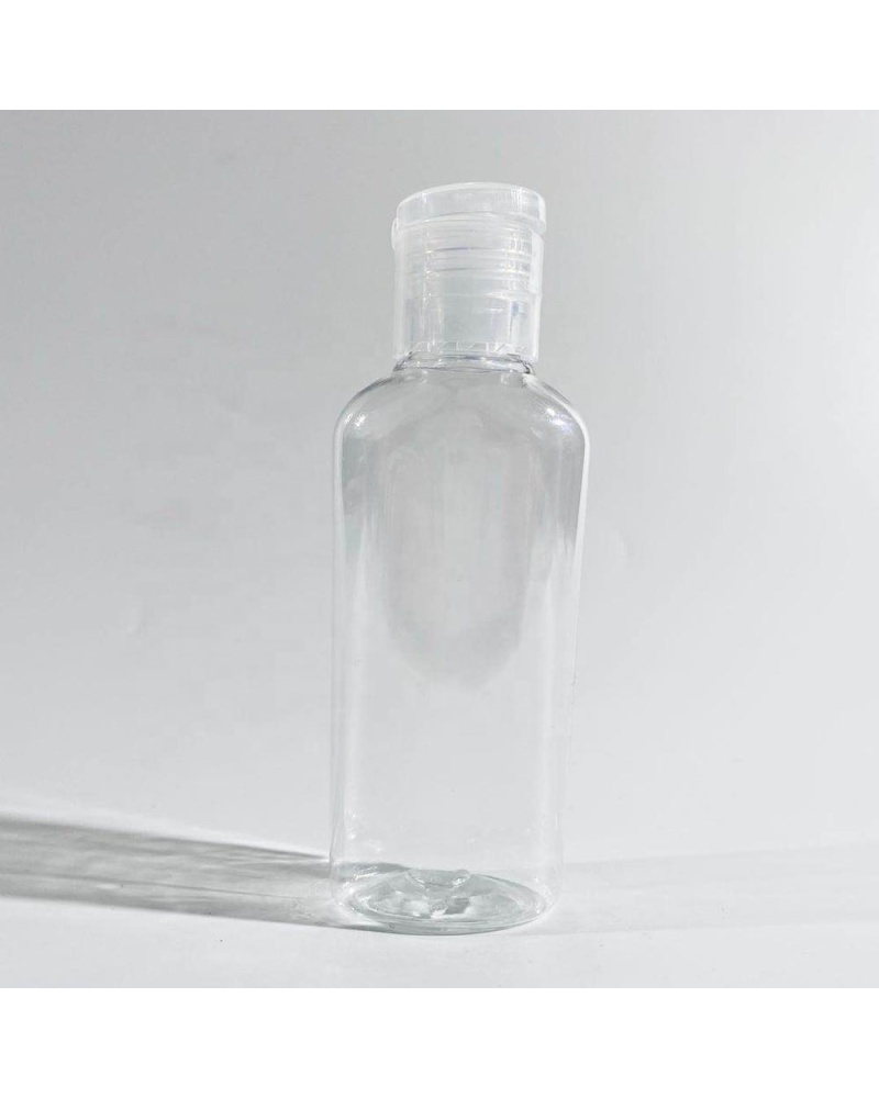 low price 20/415 plastic flip cap pet bottle china 50ml 100ml cosmetic bottle plastic