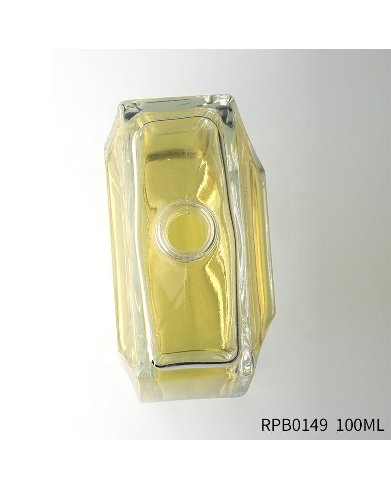 Thick Bottom Empty Square Perfume Bottle Custom Logo Arabian Perfume Oil Bottles