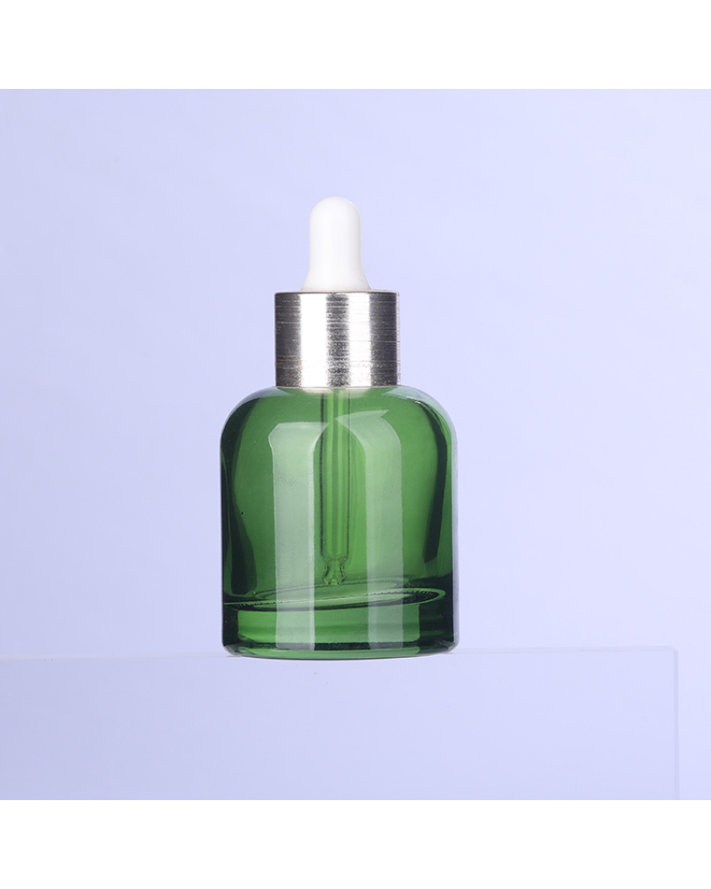Customize Essential Oil Face Skincare 50ml Cosmetic Serum Glass Bottle With Dropper