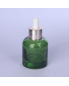 Customize Essential Oil Face Skincare 50ml Cosmetic Serum Glass Bottle With Dropper