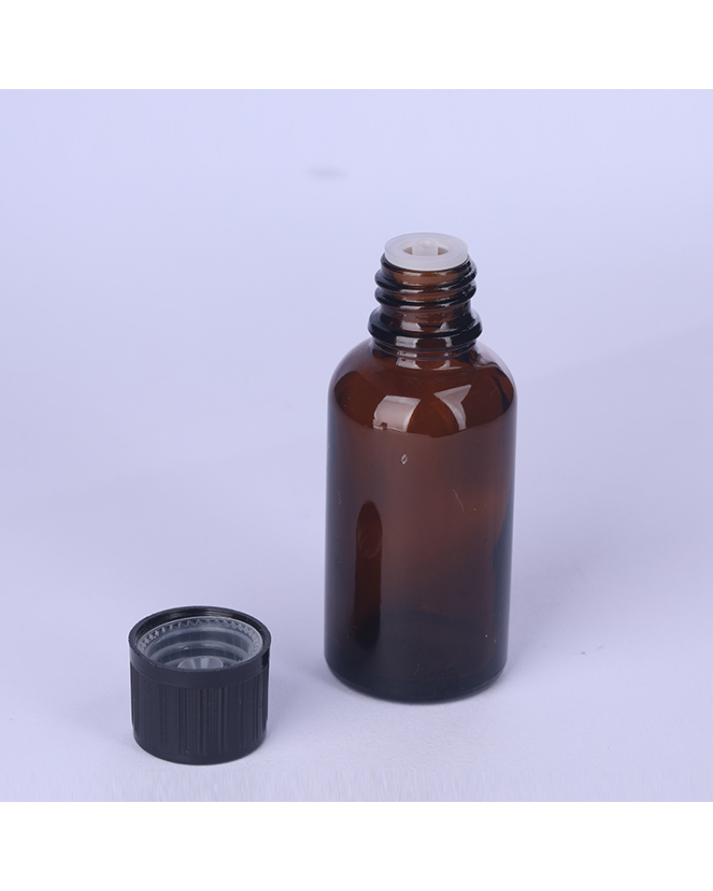 Hot Sale Tamper Evident Screw Perfume Oil Bottle Arabic Essential Oil 10ml Amber Glass Bottle