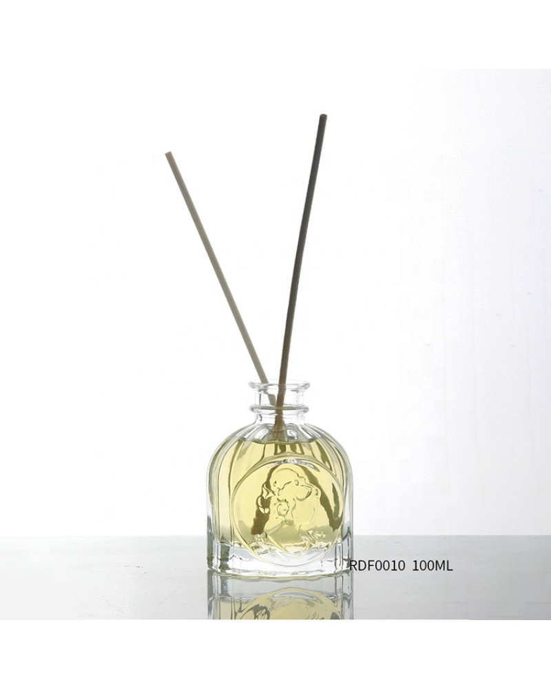 Thick Bottom Aroma Perfume Aromatherapy Bottles 100ml Home Reed Diffuser Glass Bottle