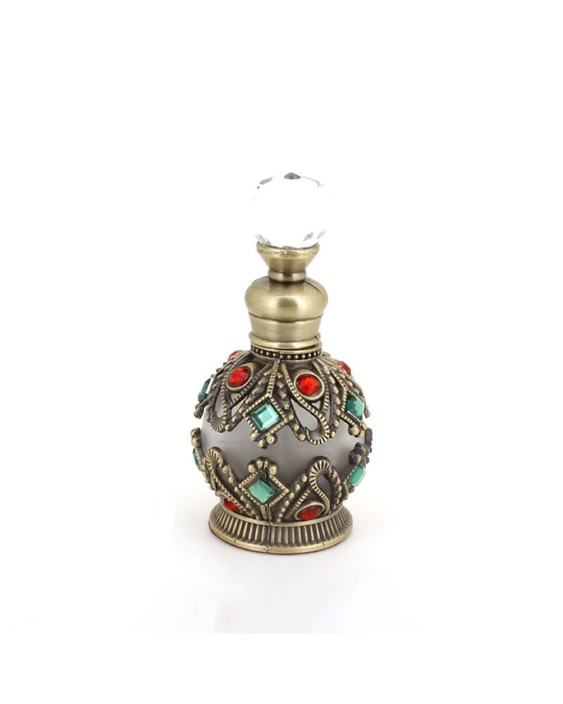 Arabic Oil Dropper Bottle 15ml Round Stock Perfume Bottle