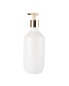 White Round Premium Shampoo Bottle Cosmetic Bottle 500ml Plastic Wholesale
