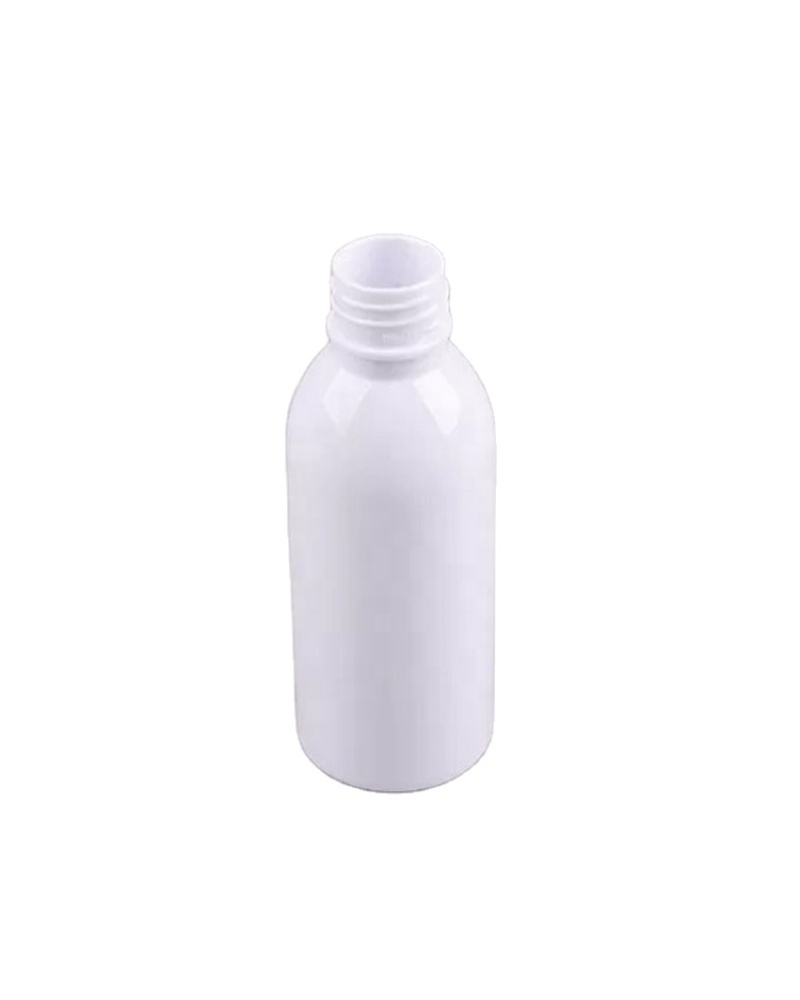 Hight Quality Packaging Cosmetics White Circular Cylinder Pet 200ml Bottles Plastic Suppliers
