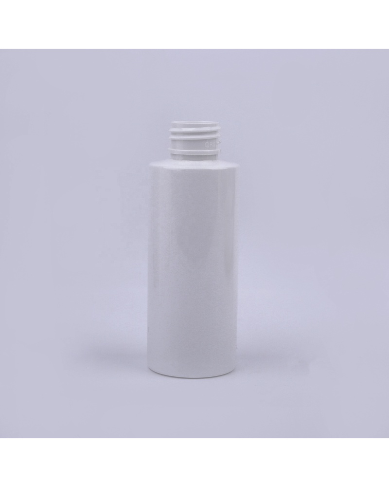 Hight Quality Packaging Cosmetics White Circular Cylinder Pet 200ml Bottles Plastic Suppliers