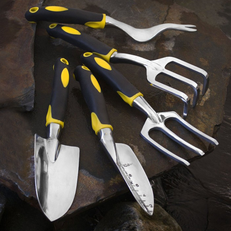 5 piece lady hand cast aluminium garden tools/Bonsai garden hand tool set