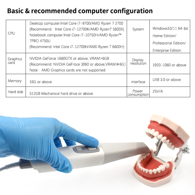 Runyes 3D-Intraoralscanner V5, V5pro Mini-Intraoralscanner