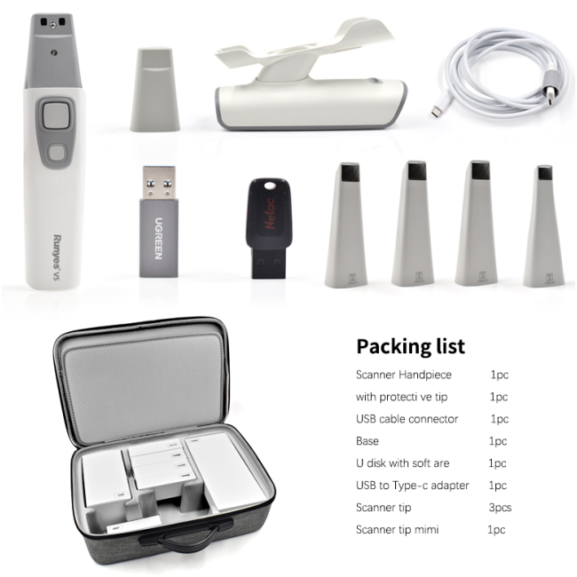 Runyes 3D-Intraoralscanner V5, V5pro Mini-Intraoralscanner