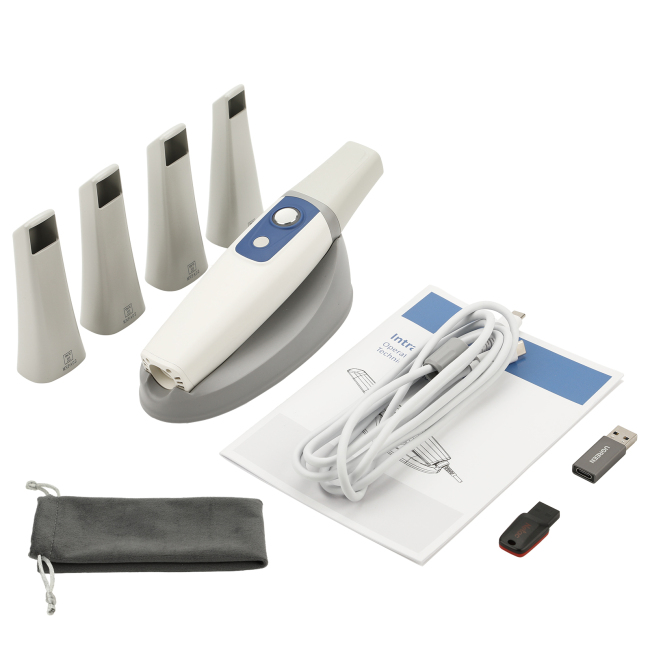 3D Intraoral Scanner with AI Function, Cloud Share Digital Dental Scanner for Orthodontics & Restoration