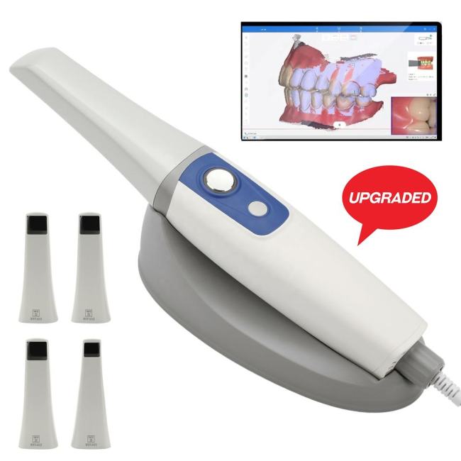 3D Intraoral Scanner with AI Function, Cloud Share Digital Dental Scanner for Orthodontics & Restoration