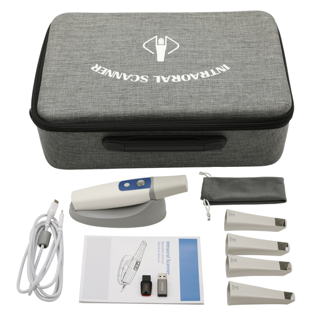 3D Intraoral Scanner with AI Function, Cloud Share Digital Dental Scanner for Orthodontics & Restoration