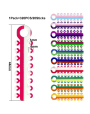 Dental Materials Orthodontic Equipment Mixed Color Rubber Band Ligature Tie