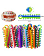 Dental Materials Orthodontic Equipment Mixed Color Rubber Band Ligature Tie