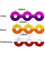 Dental Materials Orthodontic Equipment Mixed Color Rubber Band Ligature Tie