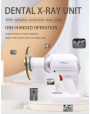 New Gun-type Dental X-ray Machine with Radiation Protection Lead Plate