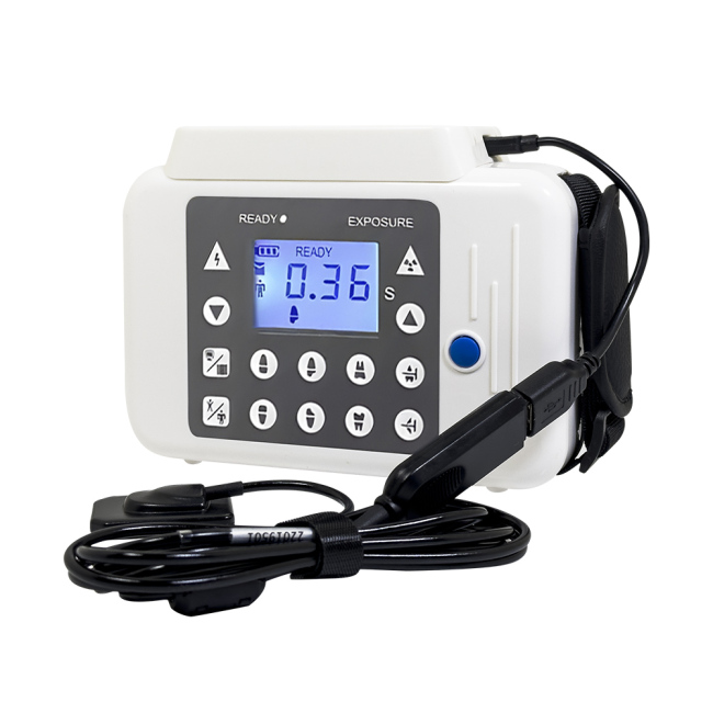 Portable dental X-ray all-in-one machine with touch screen and sensor