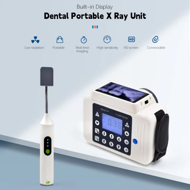 Wireless WIFI USB Dental X-Ray Sensor With Portable Dental X Ray Machine Digital Dental Radiography System For Clinic