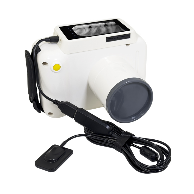Portable dental X-ray all-in-one machine with touch screen and sensor