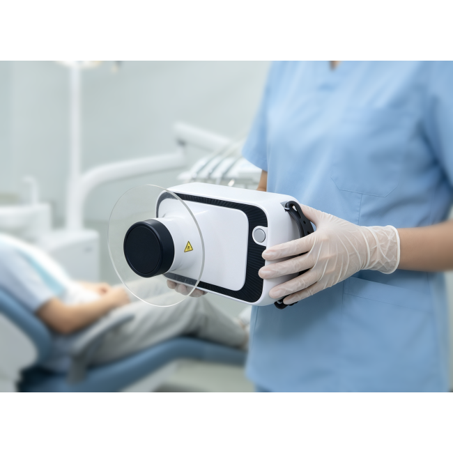 Portable Dental Xray System With AI Diagnosis All in One Dental XRay Unit Real Time Image Display Wireless Charging DentalSensor
