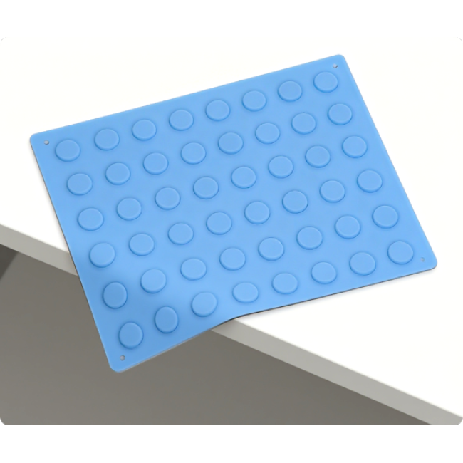 Operation Instrument Holding Pad, Silicone Magnetic Mat for Secure & Anti-Slip Fixation of Surgical Tools