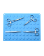 Operation Instrument Holding Pad, Silicone Magnetic Mat for Secure & Anti-Slip Fixation of Surgical Tools